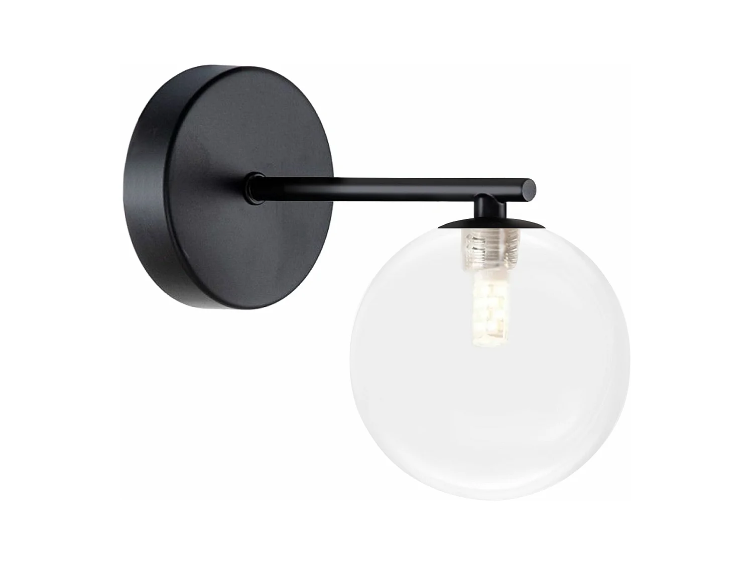 Applique Murale Toolight App1160-1W Black