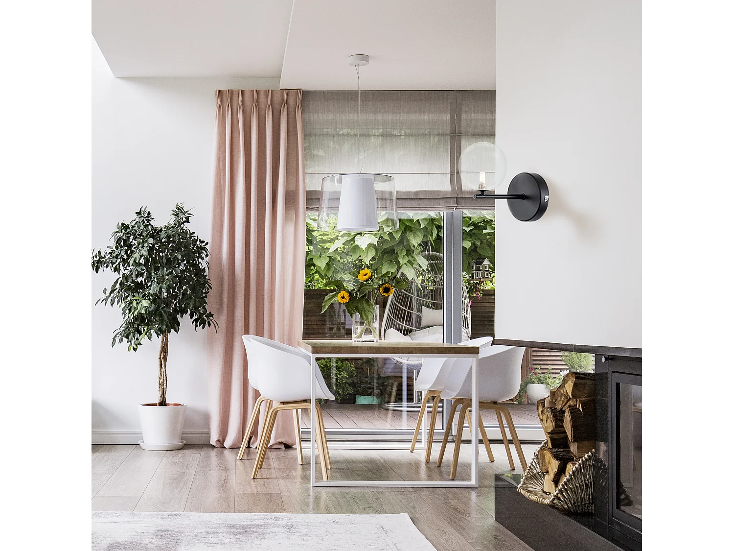 Applique Murale Toolight App1160-1W Black