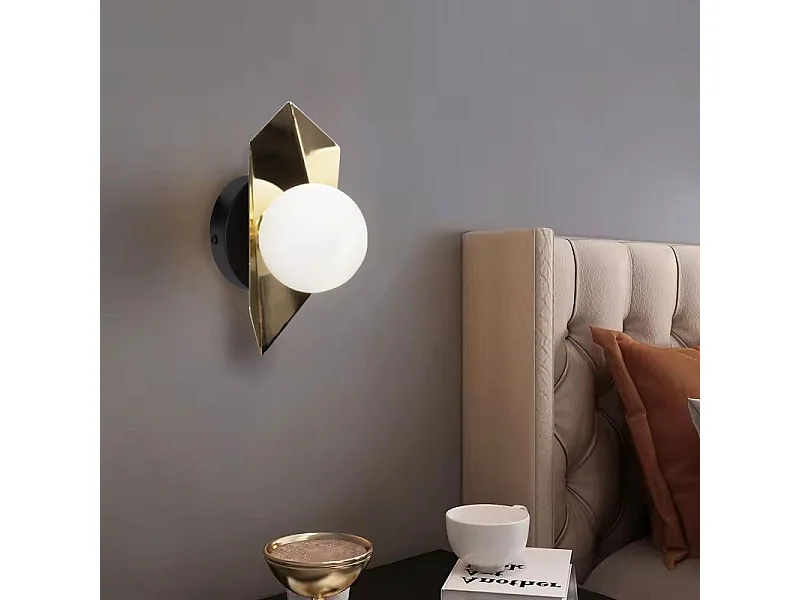 Lampada Da Parete Toolight App1411-W Black