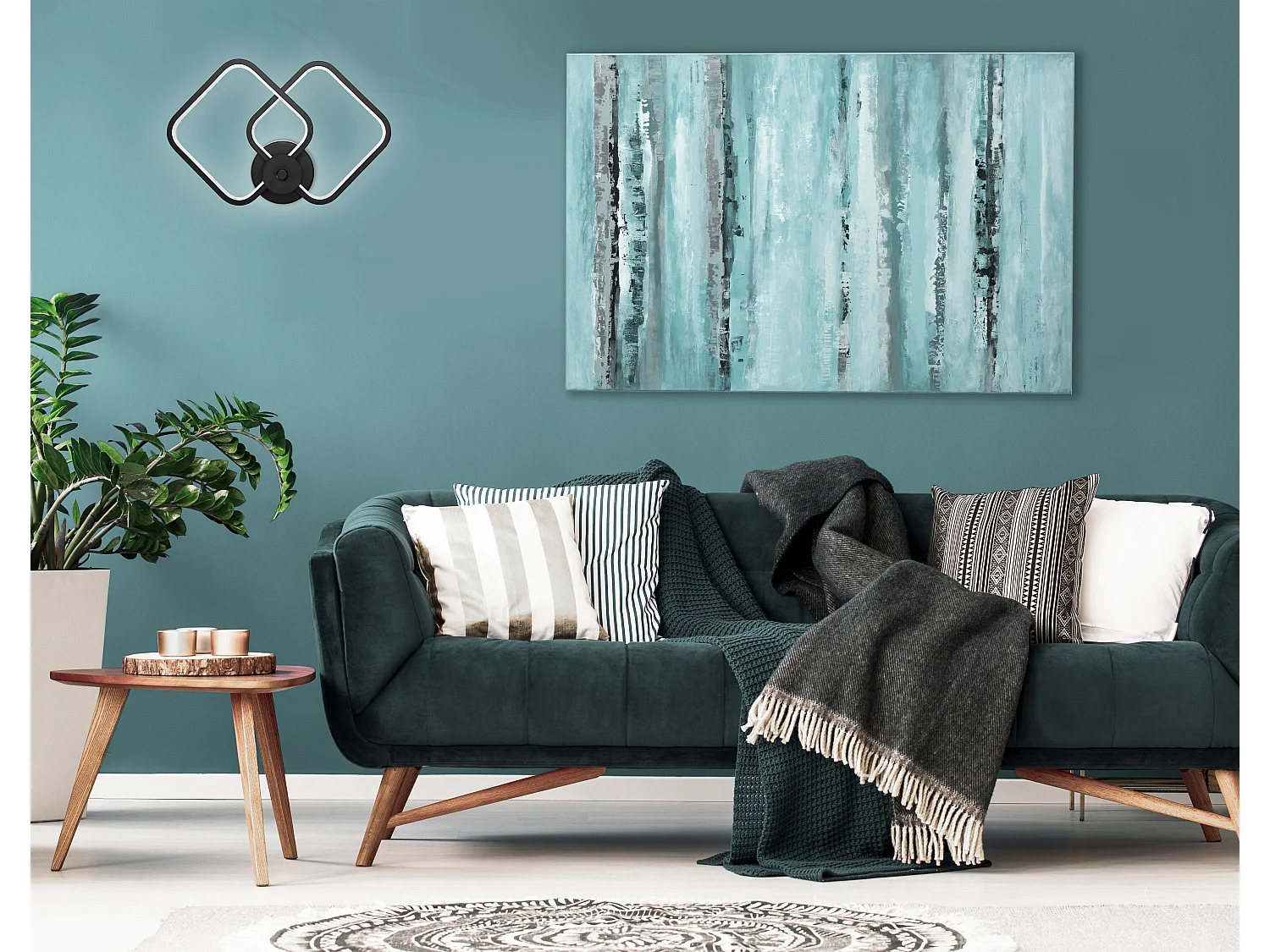 Applique Murale Toolight App1044-W Black