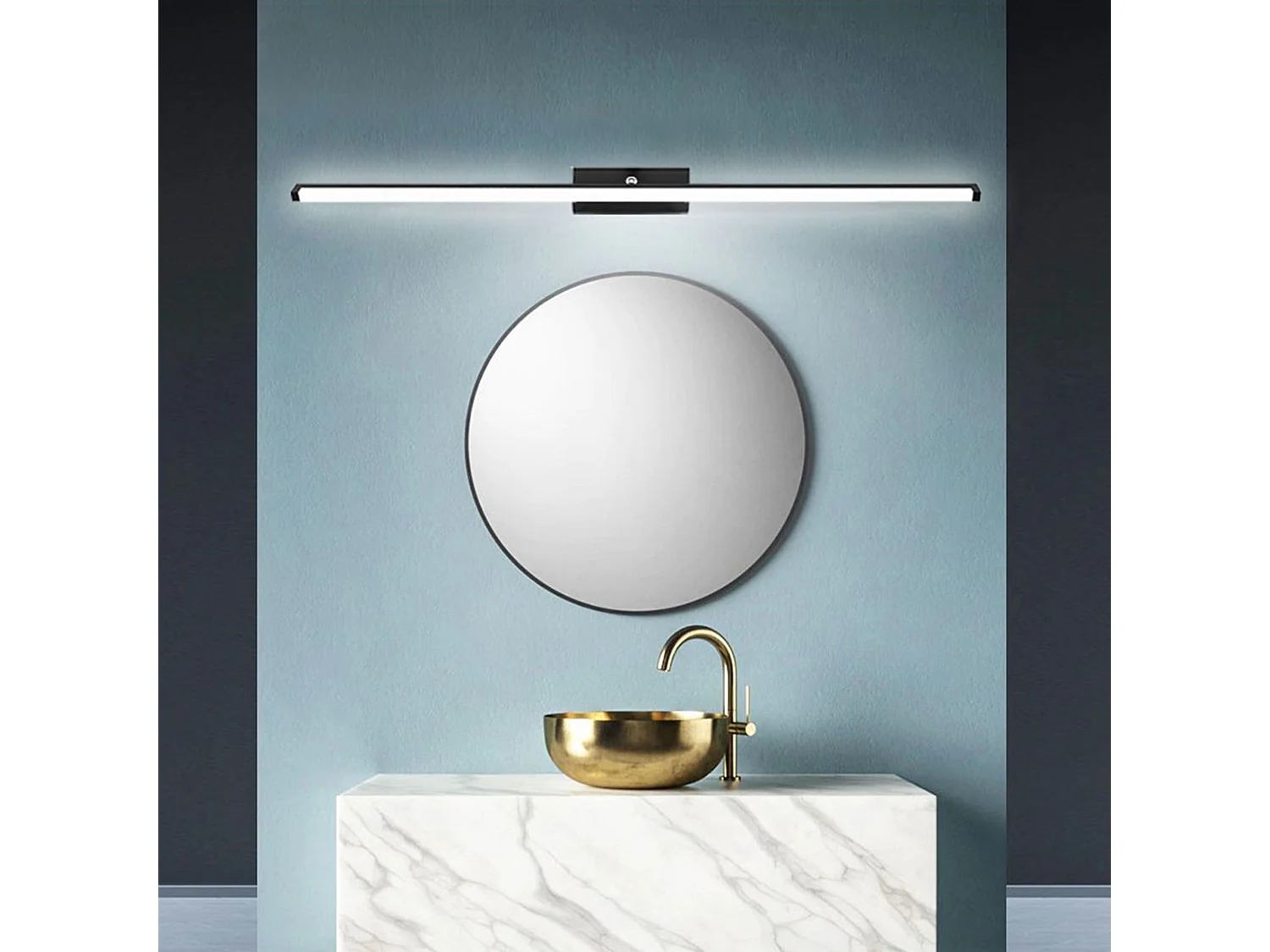 Applique Murale Toolight Led App375-1W 100Cm Black