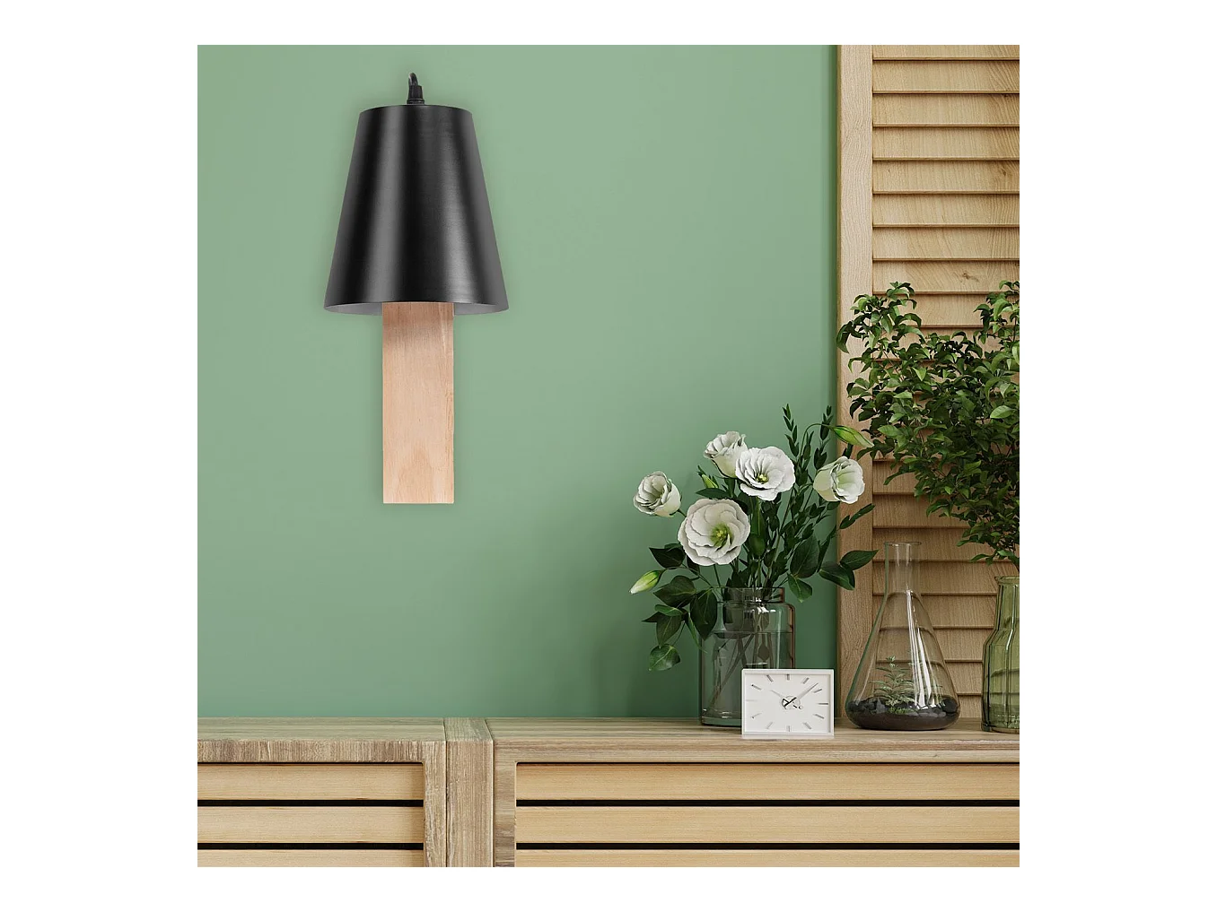 Lámpara De Pared Toolight App1279-1W Black