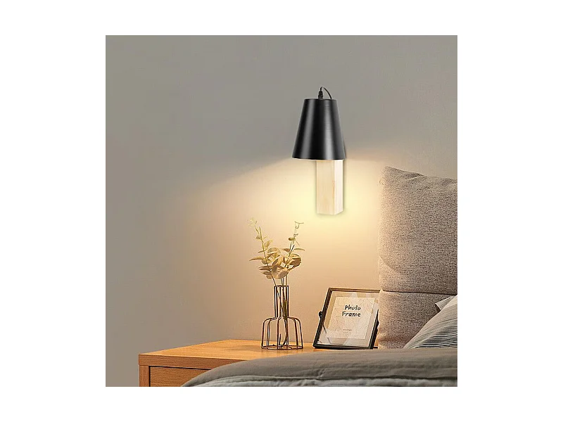 Applique Murale Toolight App1279-1W Black