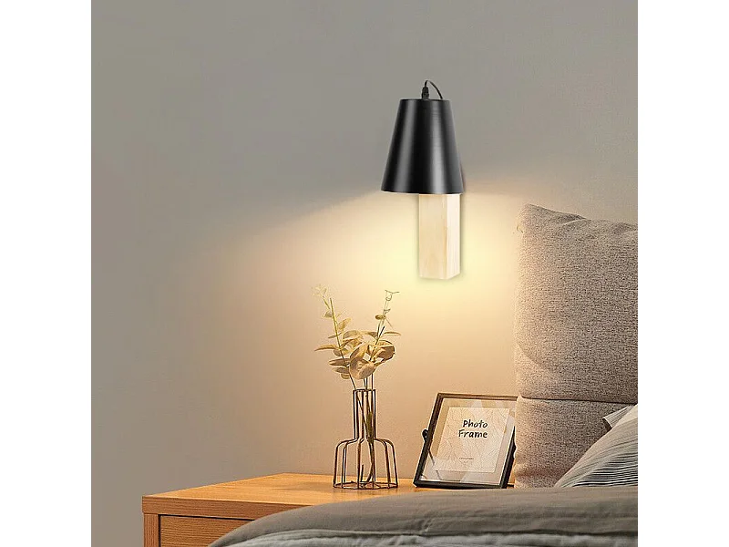 Lámpara De Pared Toolight App1279-1W Black