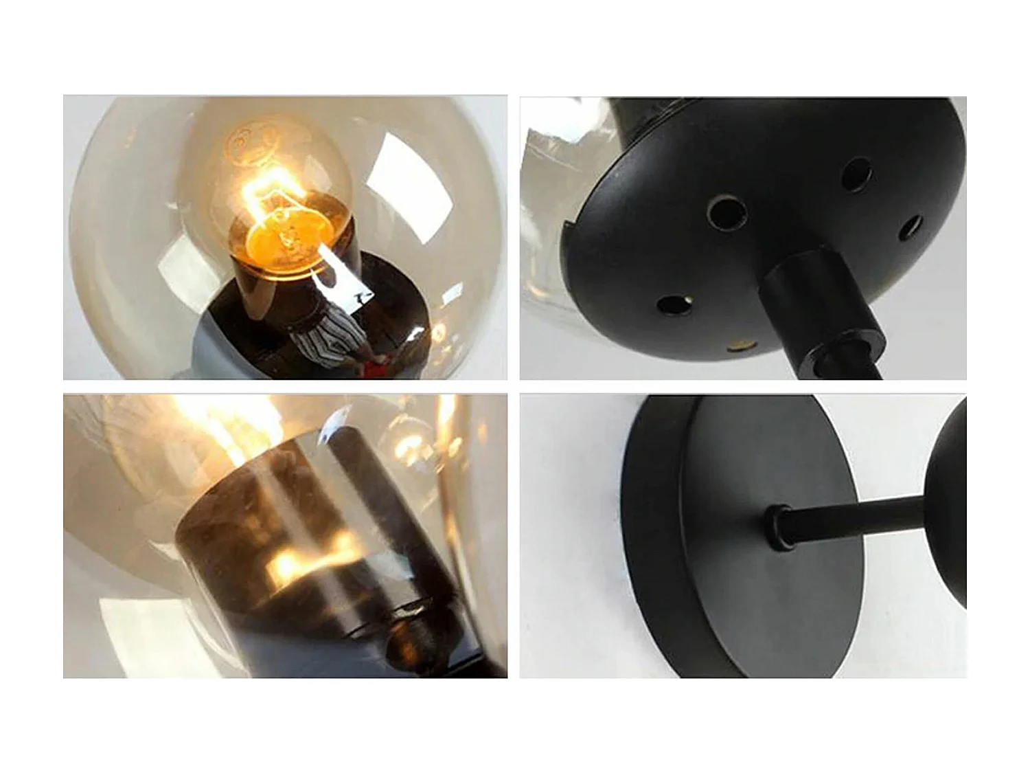 Applique Murale Toolight App750-1W Black