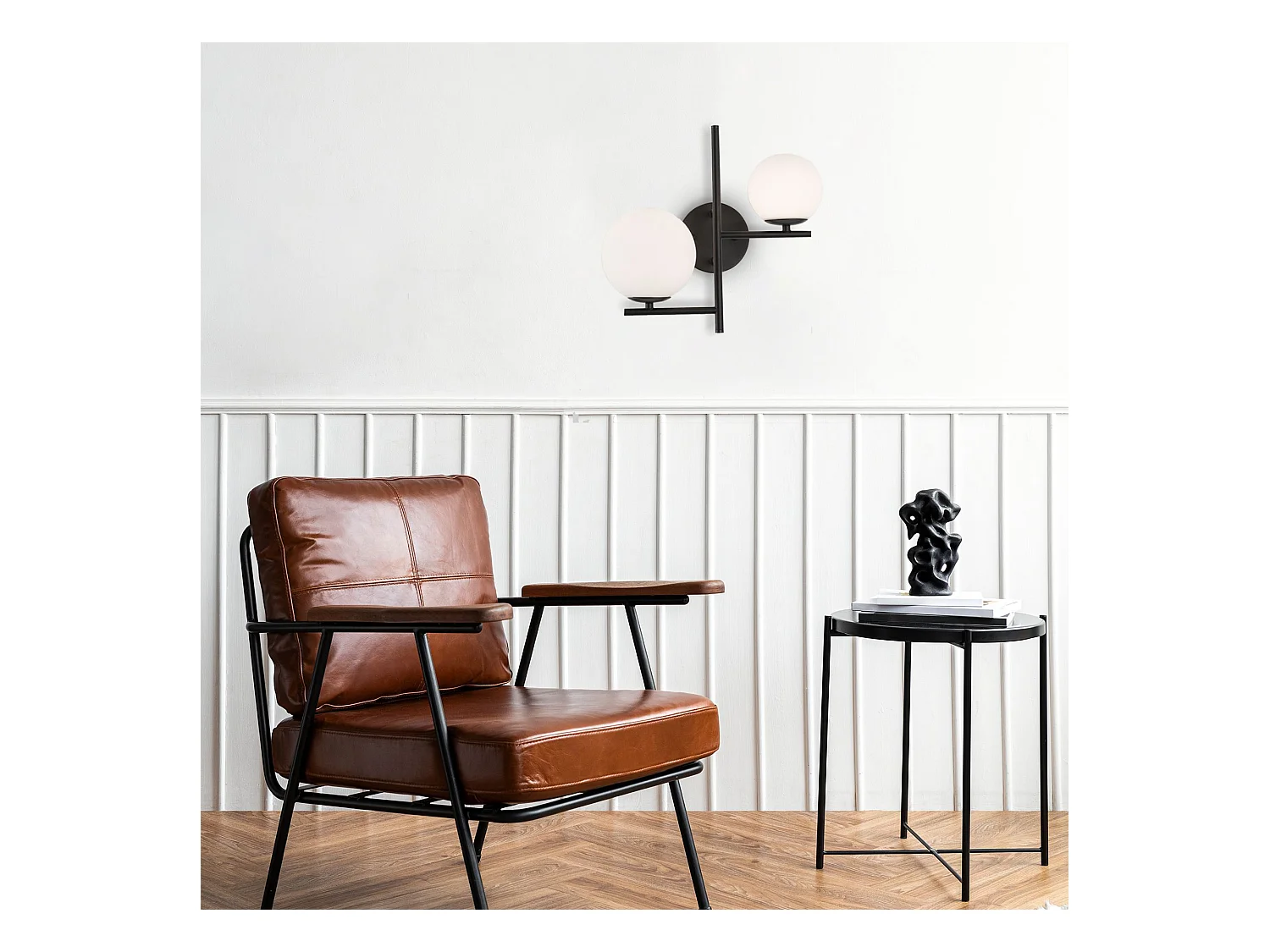 Applique Murale Toolight App1170-2W Black