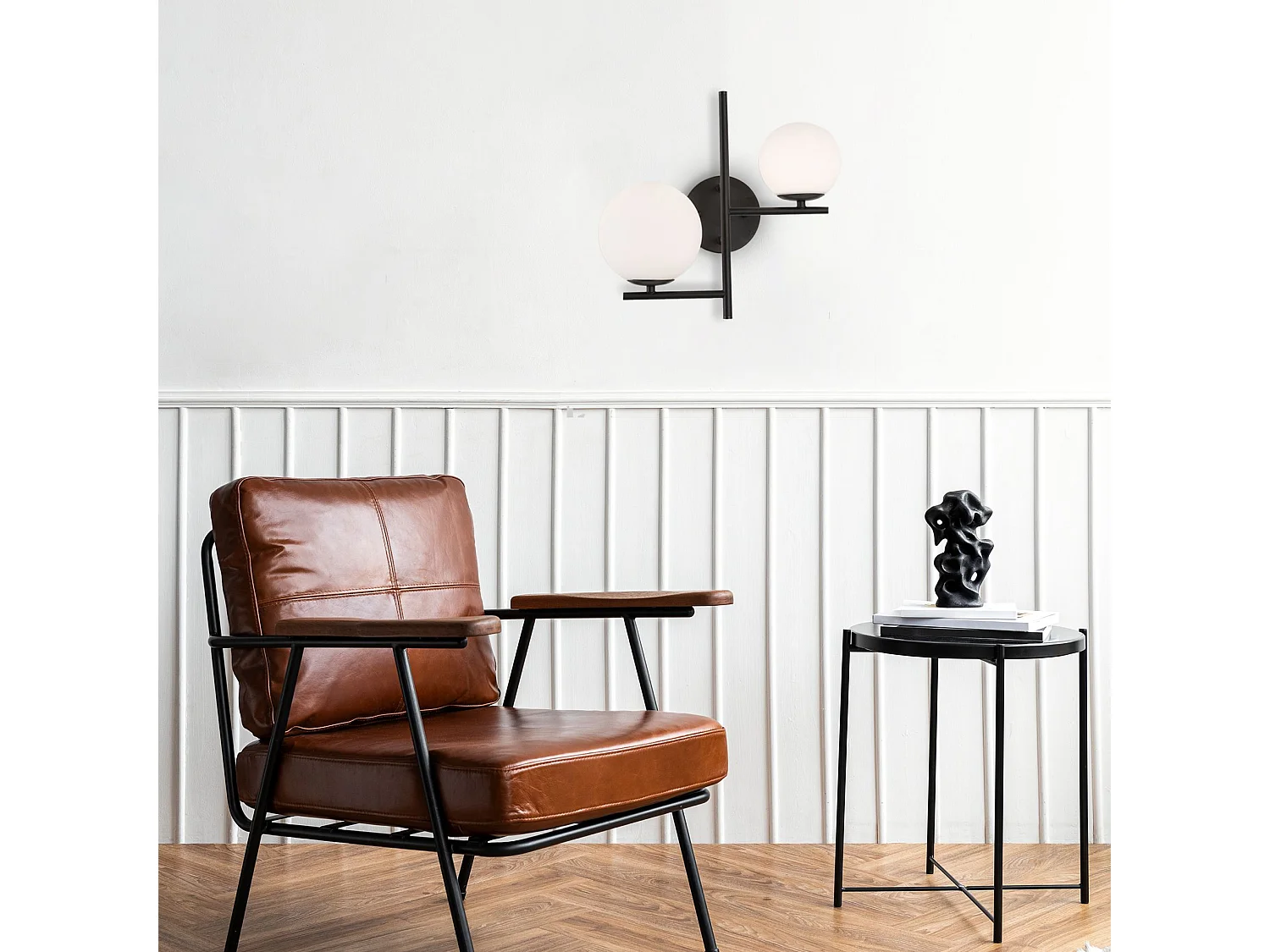 Applique Murale Toolight App1170-2W Black