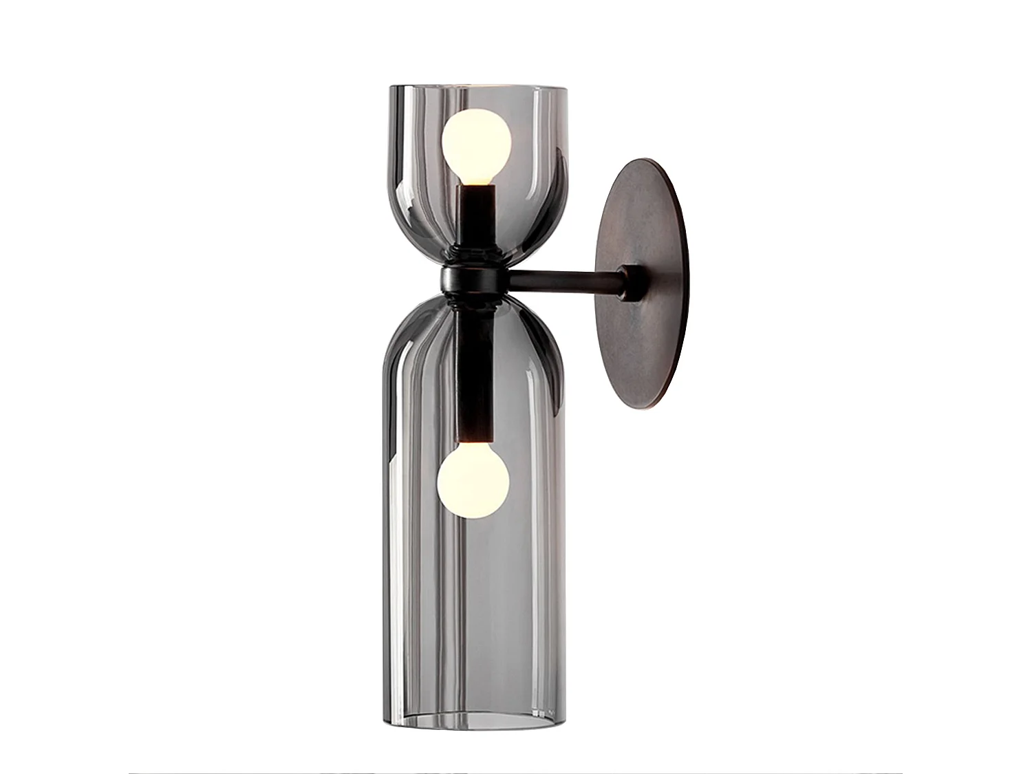 Applique Murale Toolight App1208-2W Black