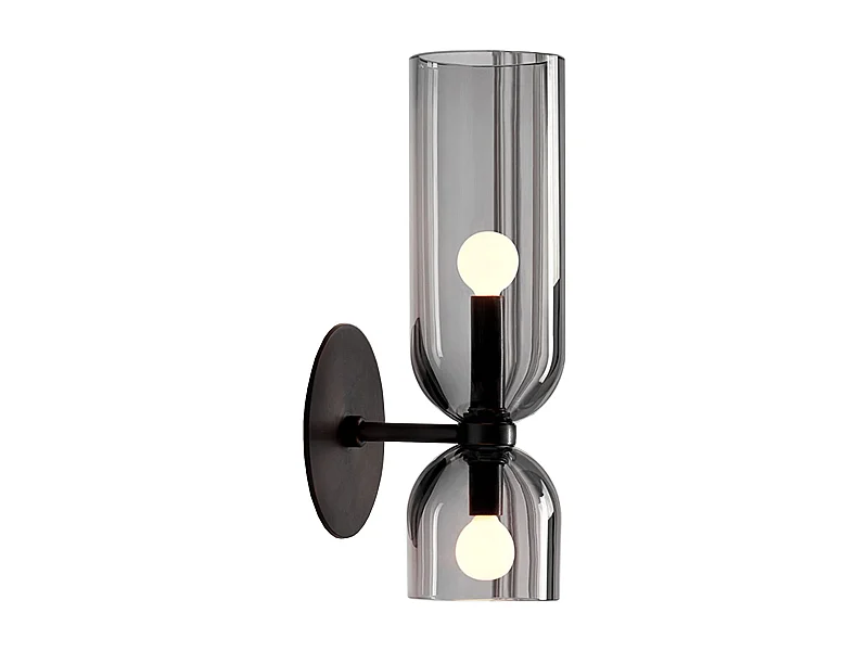 Applique Murale Toolight App1208-2W Black