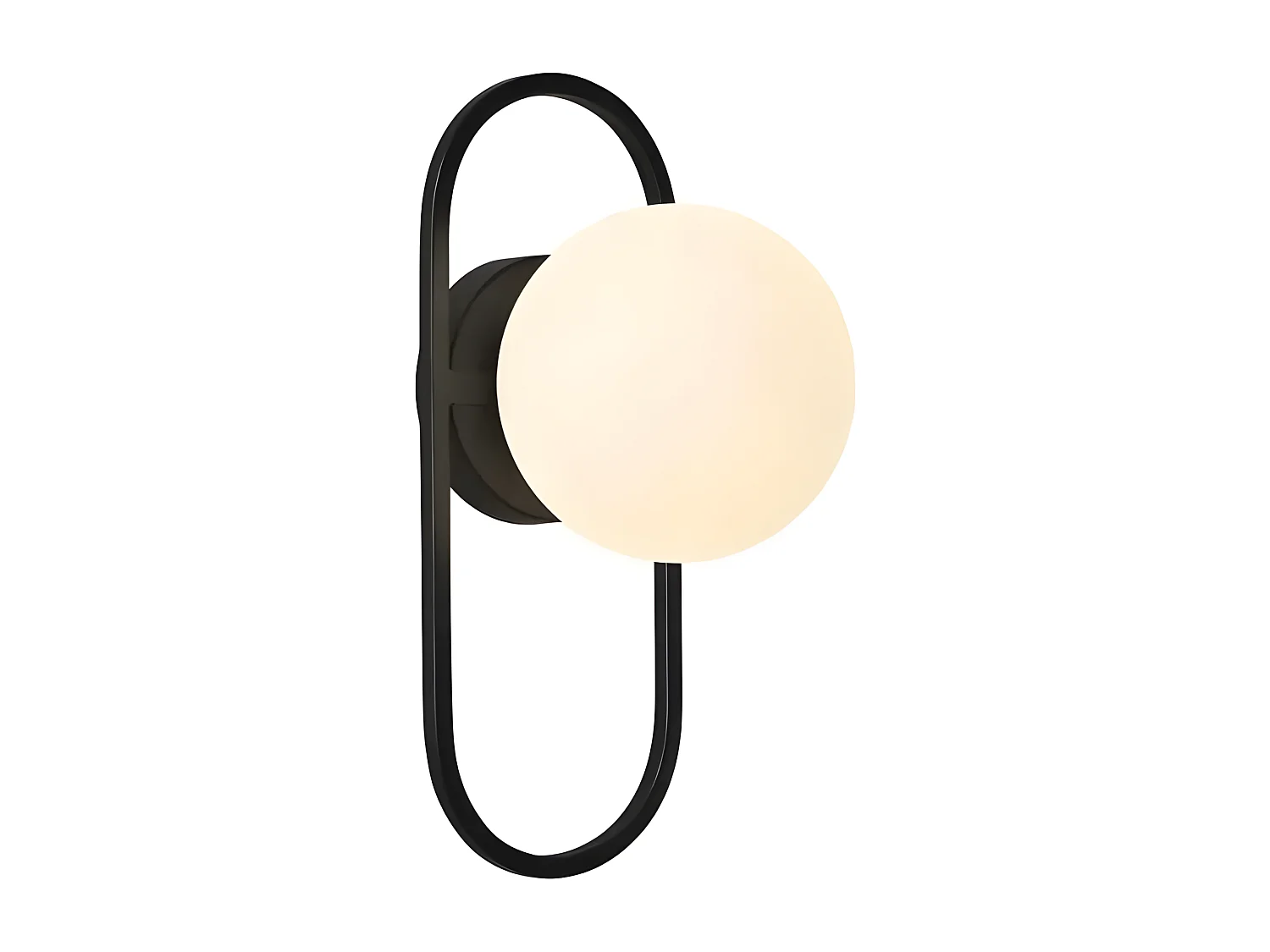 Lâmpada De Parede Toolight App1755-1W Black White