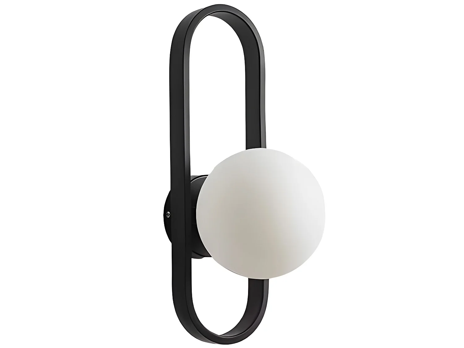 Toolight APP1755-1W væglampe sort hvid 17X14X34CM