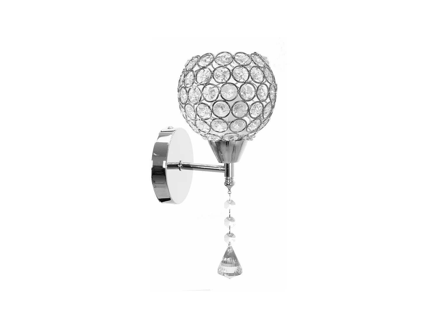 Wandlampe Toolight App716-1W Chrome