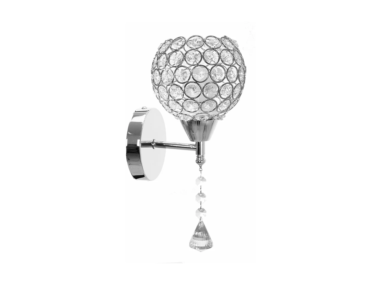 Applique Murale Toolight App716-1W Chrome