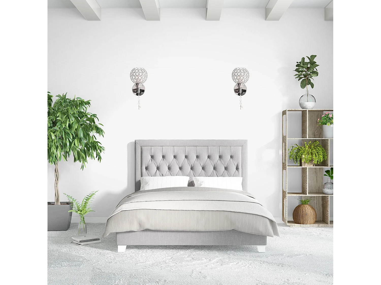 Applique Murale Toolight App716-1W Chrome