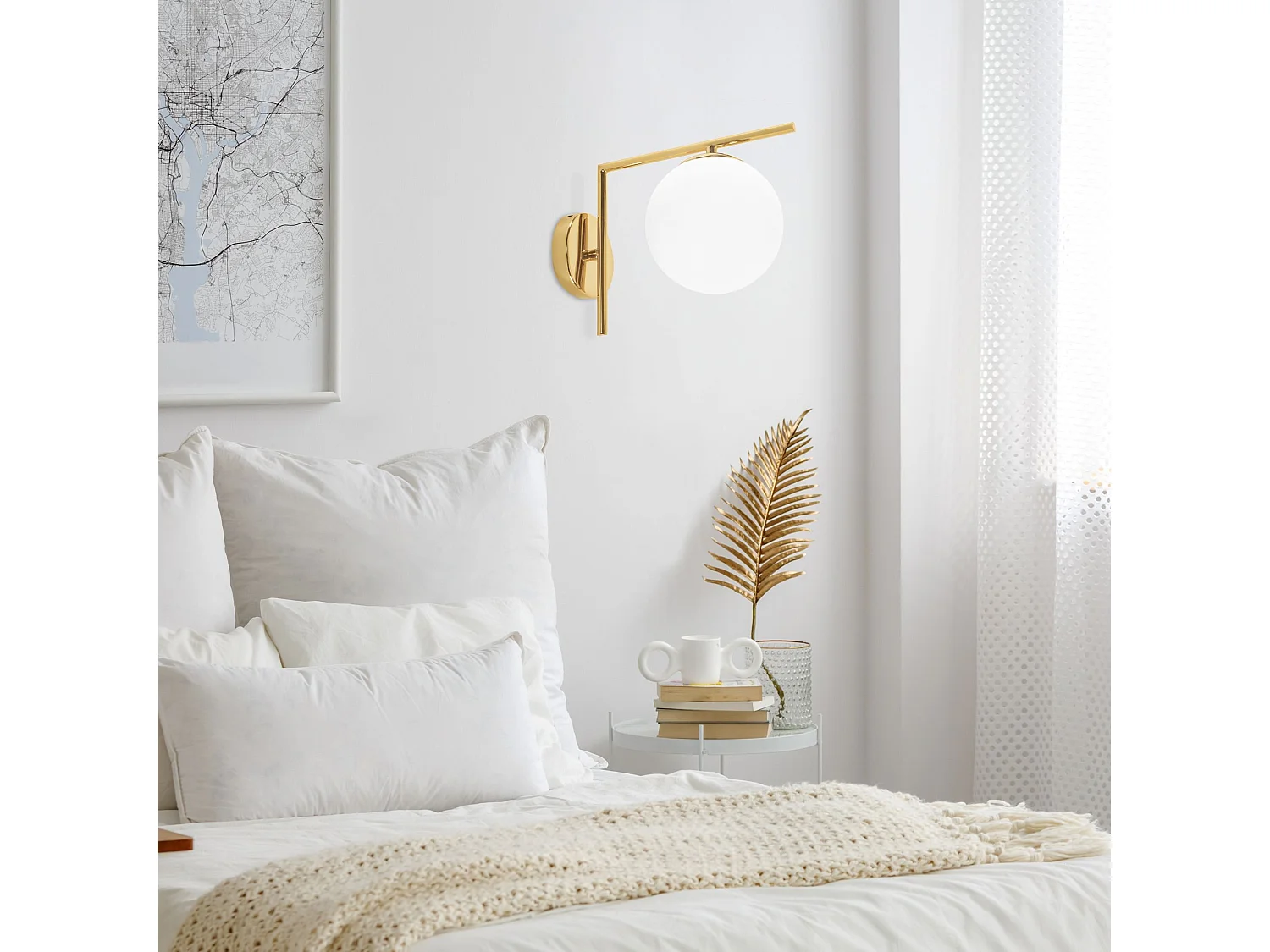 Applique Murale Toolight App674-1W Gold