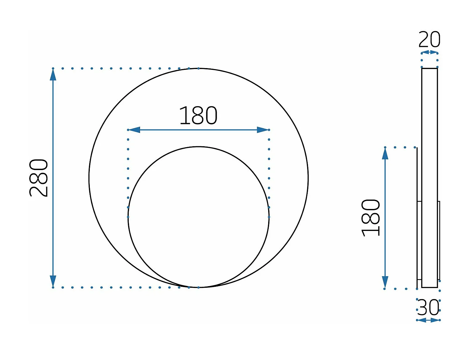 Lampada Da Parete Toolight App992-W Gold