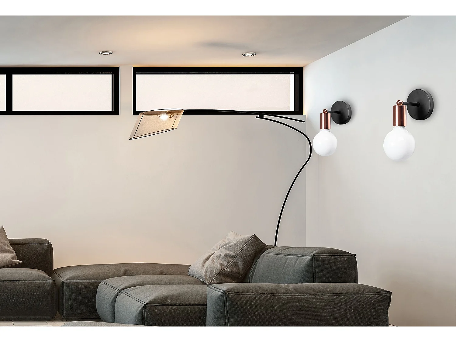 Applique Murale Toolight 392205 Rose Gold