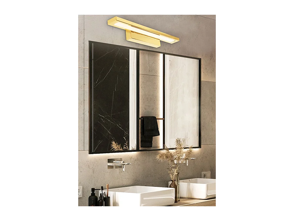 Wandlampe Toolight Led App837-1W Flat 60Cm Gold