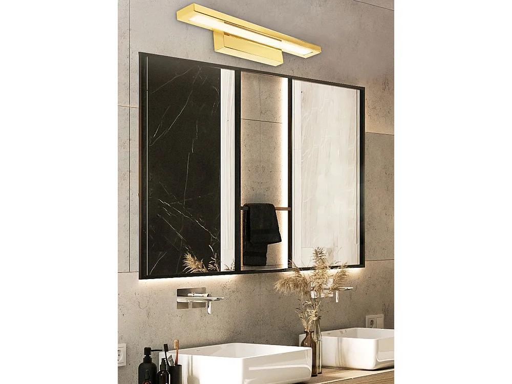 Lampada Da Parete Toolight Led App837-1W Flat 60Cm Gold