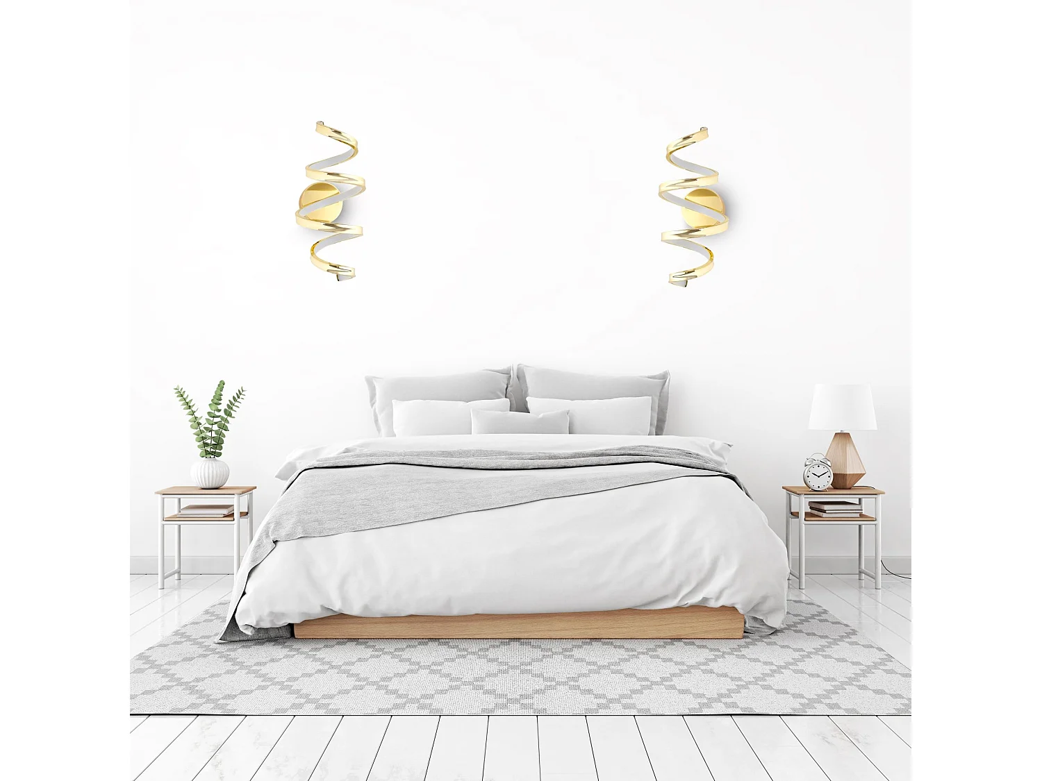 Applique Murale Toolight Led App827-W Gold