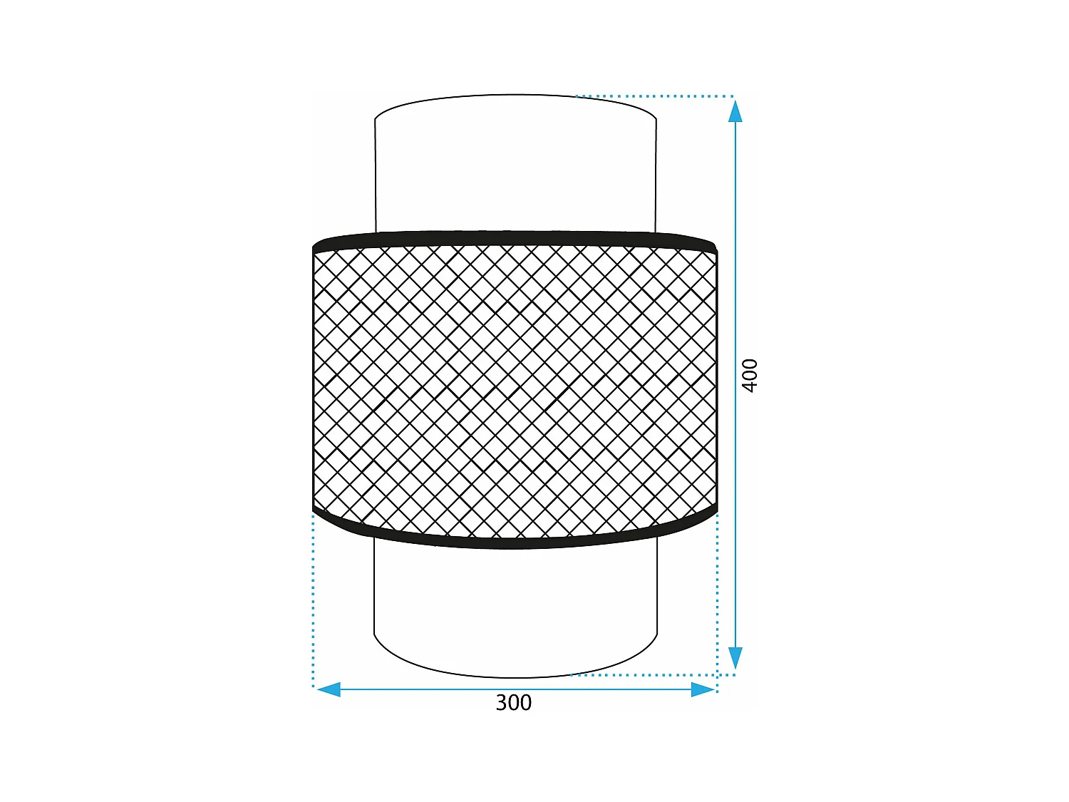 Applique Murale Toolight App1337-2W Brown