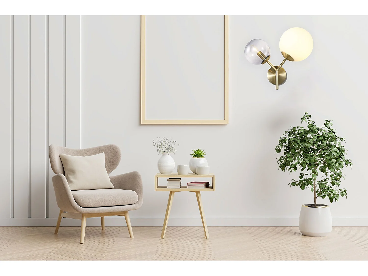 Applique Murale Toolight App1012-2W Gold