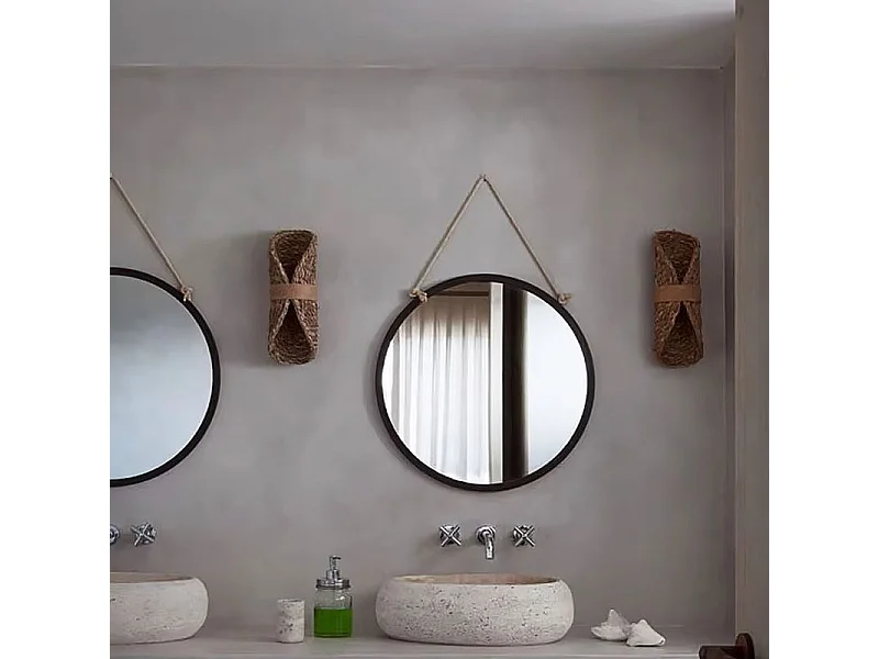 Toolight APP1502-1W BOHO væglampe brun 11X12X34,5CM