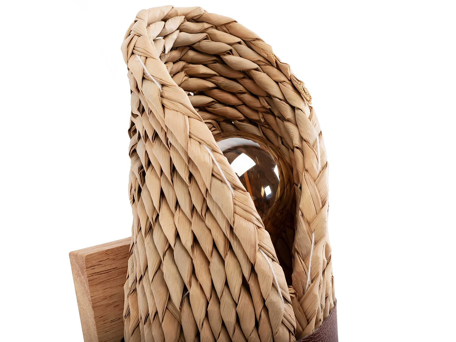 Toolight APP1502-1W BOHO væglampe brun 11X12X34,5CM