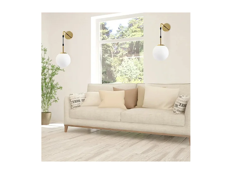 Wandlamp Toolight App653-1W Gold