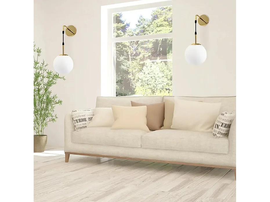 Wandlamp Toolight App653-1W Gold