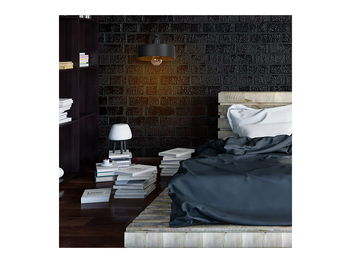 Applique Murale Toolight App1332-1W Black