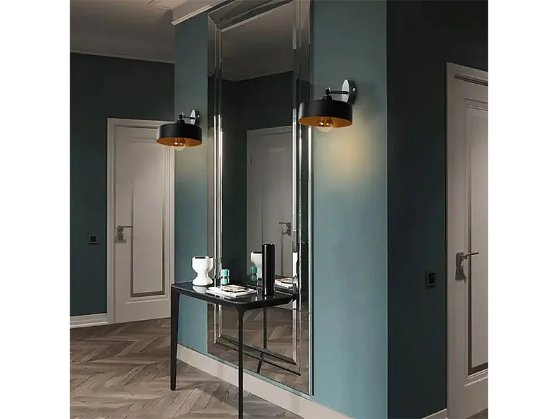 Lampada Da Parete Toolight App1332-1W Black
