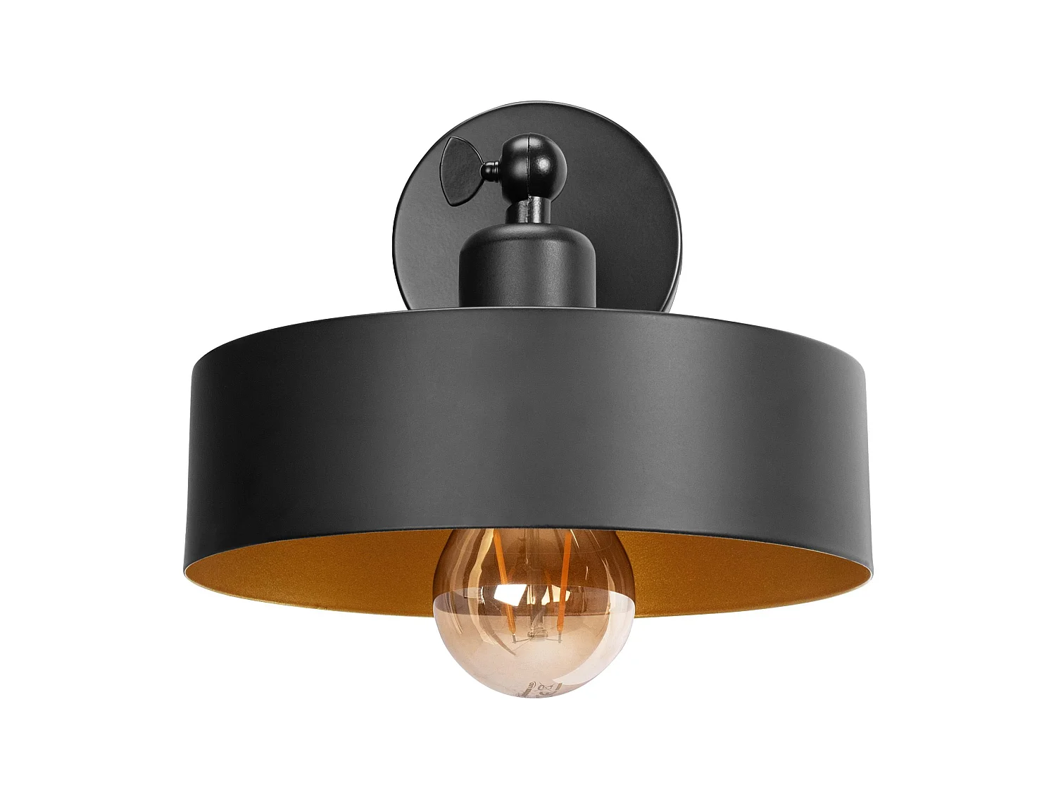 Lampada Da Parete Toolight App1332-1W Black