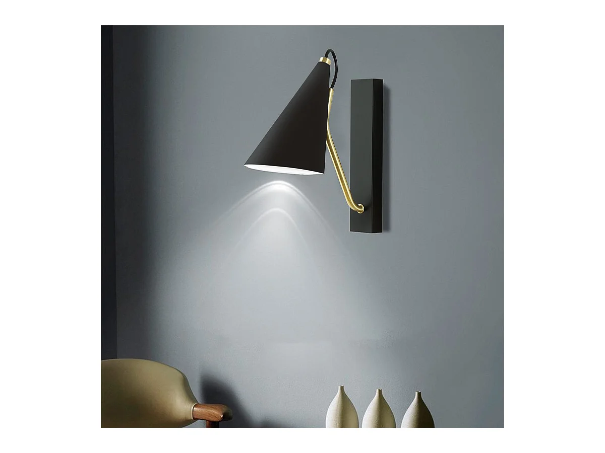 Applique Murale Toolight App1142-1W Black