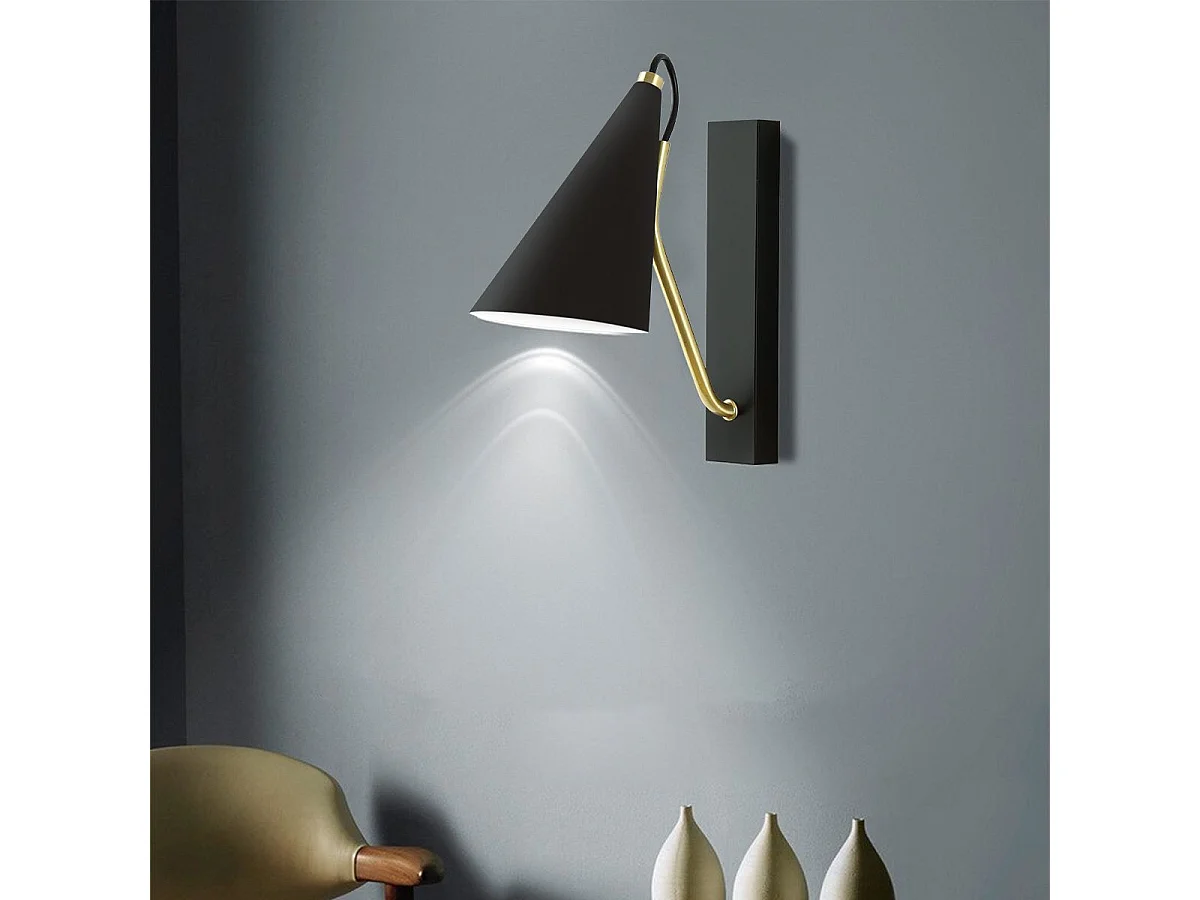 Applique Murale Toolight App1142-1W Black