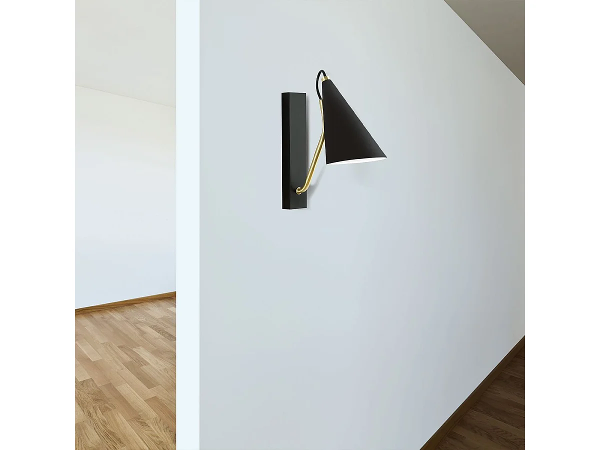 Applique Murale Toolight App1142-1W Black
