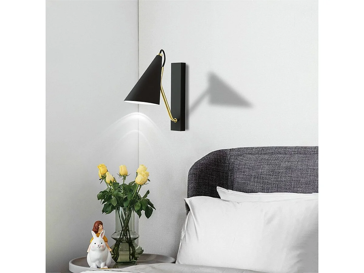 Applique Murale Toolight App1142-1W Black