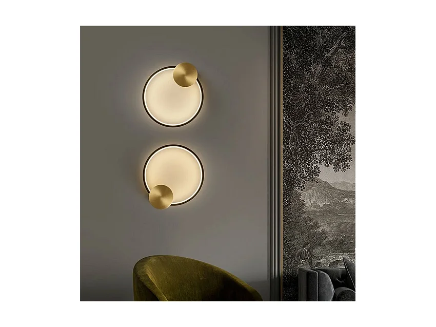 Applique Murale Toolight Led App1385-Cw 30Cm Brush Gold