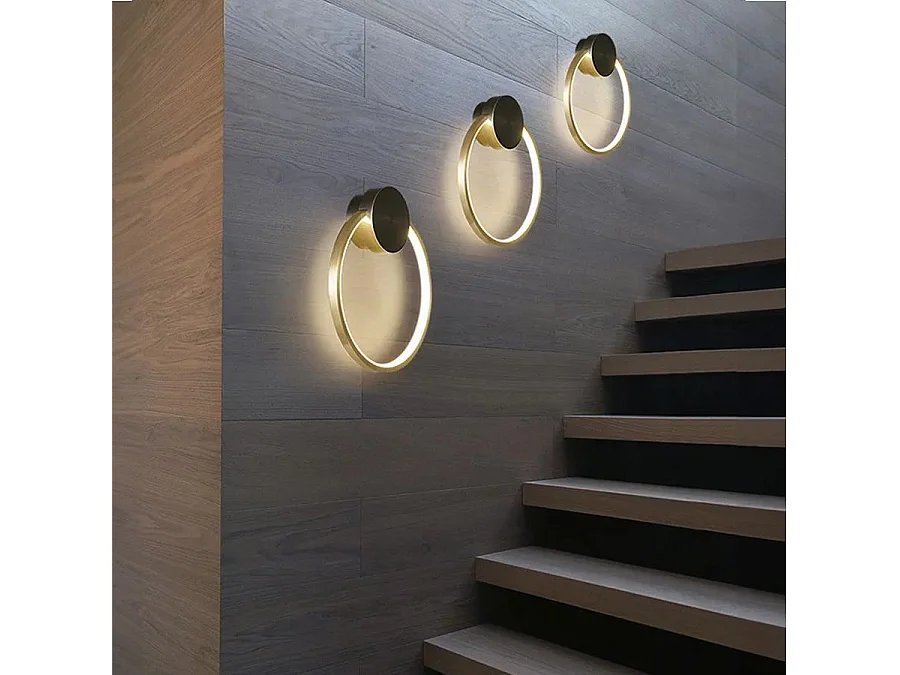 Applique Murale Toolight Led App1385-Cw 30Cm Brush Gold