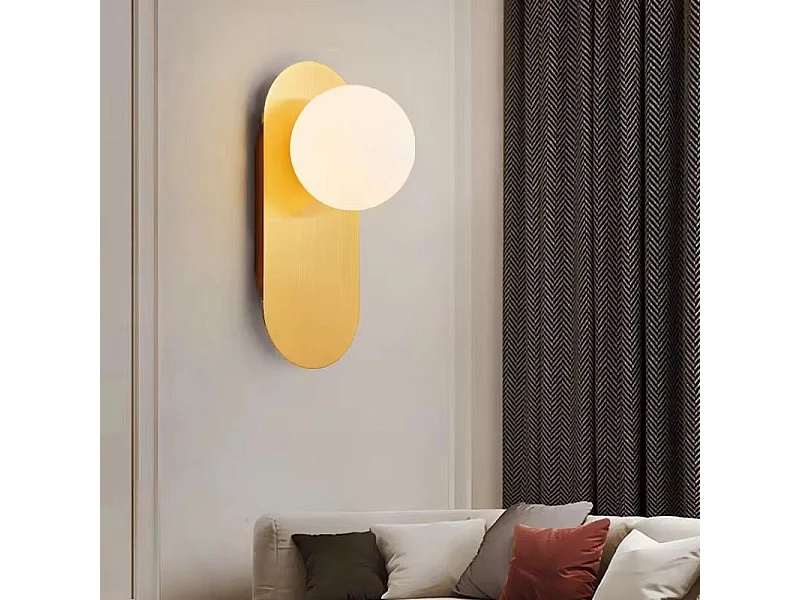 Lampada Da Parete Toolight App1587-1W Gold