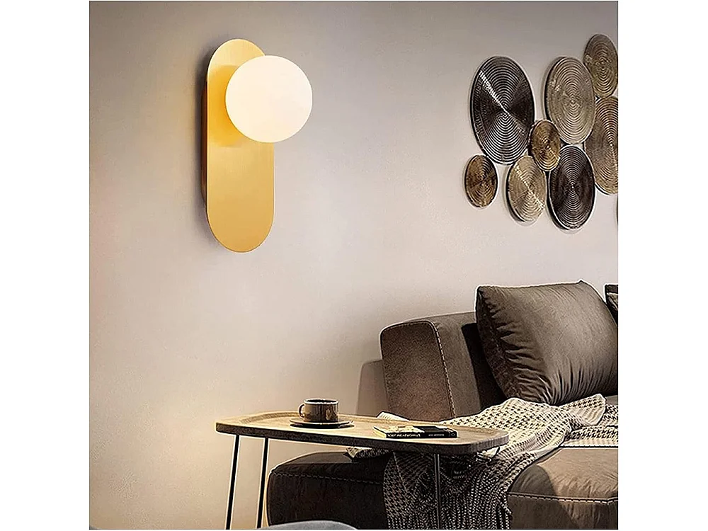 Lampada Da Parete Toolight App1587-1W Gold
