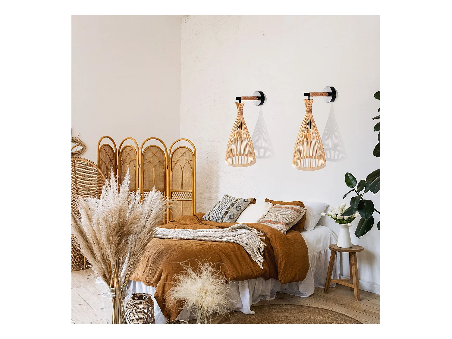 Applique Murale Toolight App1340-1W Beige