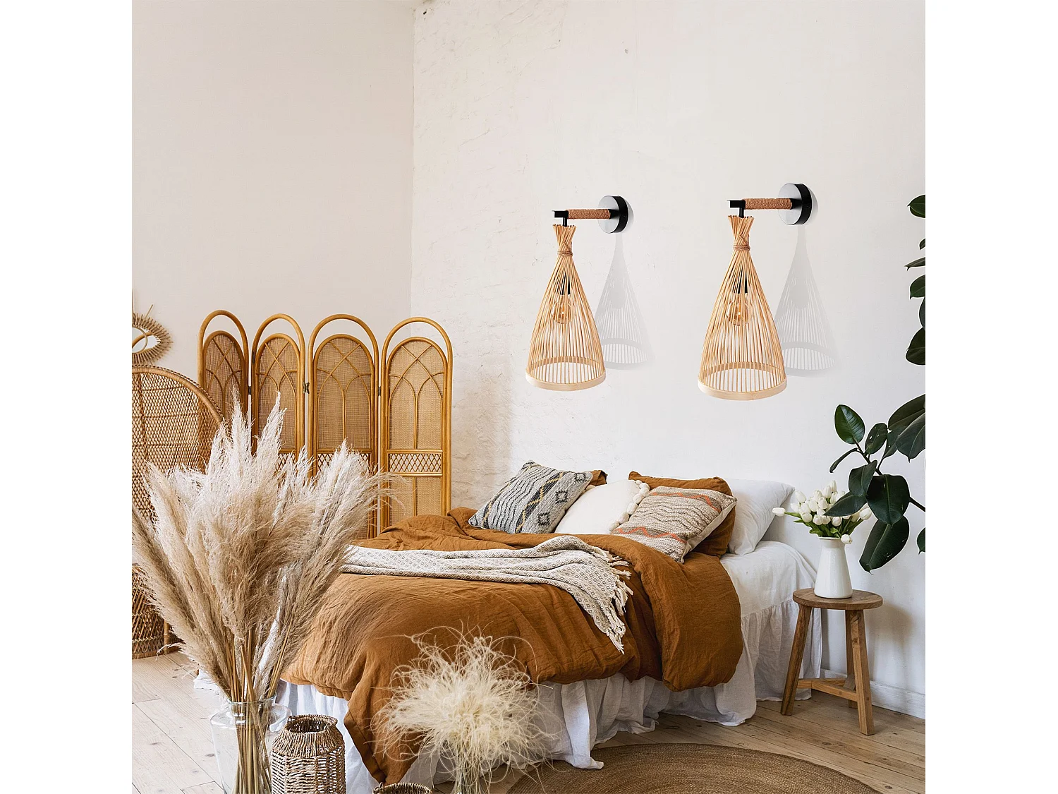 Applique Murale Toolight App1340-1W Beige