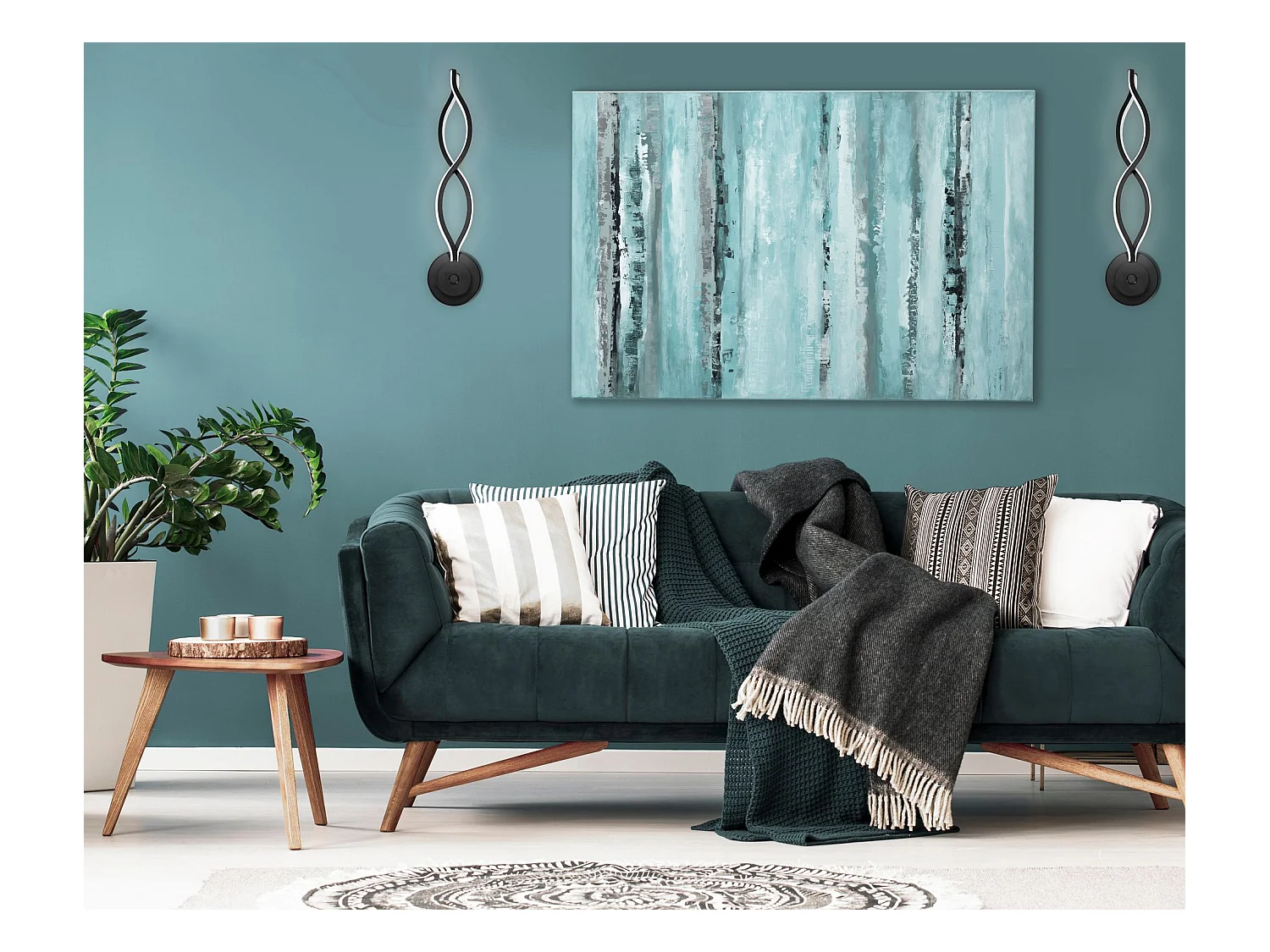 Applique Murale Toolight App1048-W Black