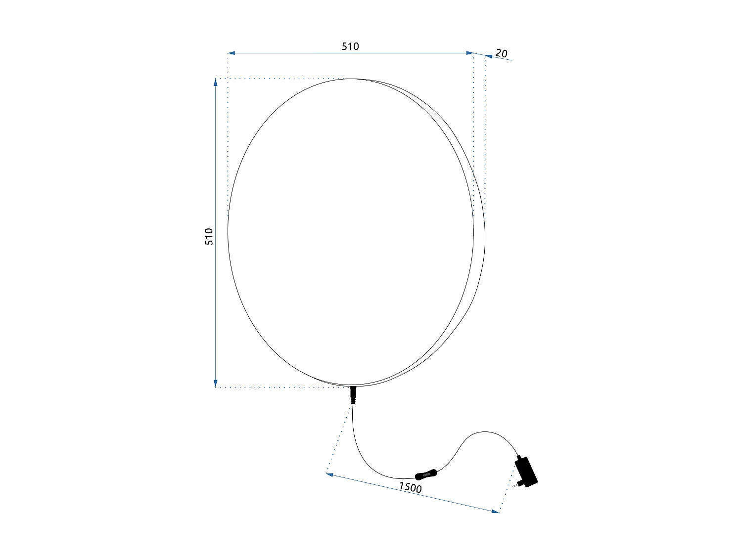 Wandlamp Toolight App1408-W Gold