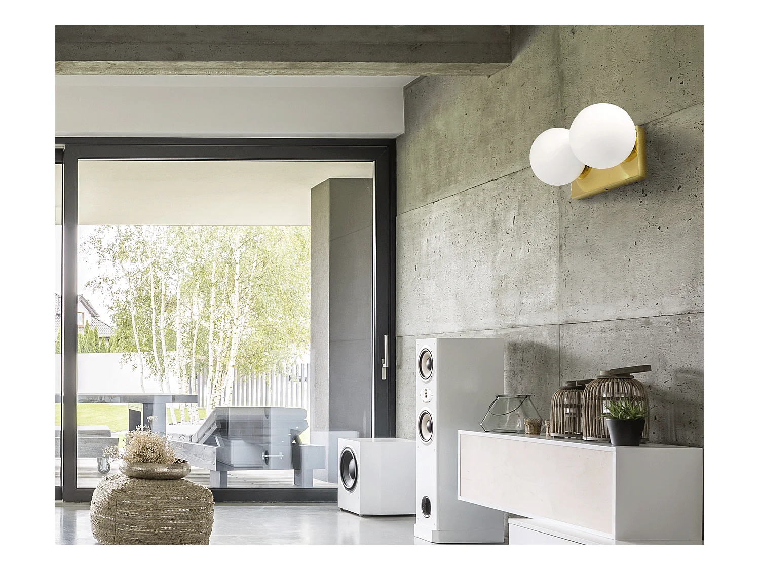 Applique Murale Toolight App1010-2W Gold