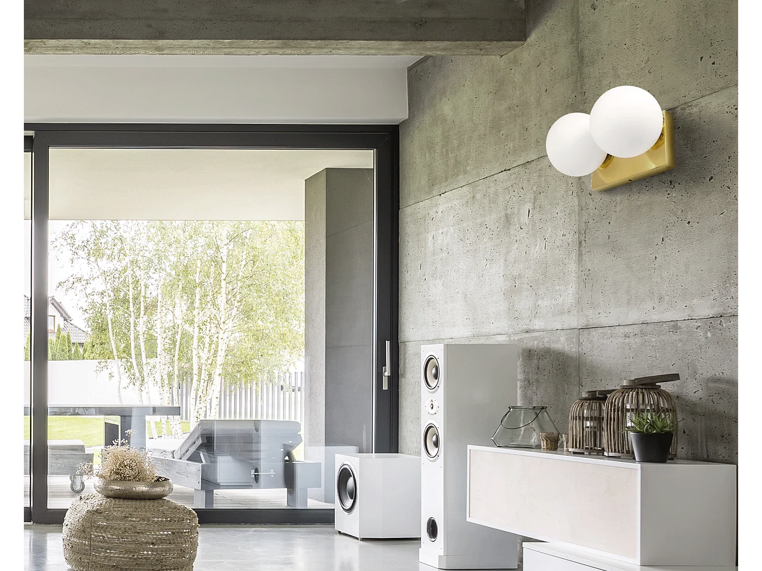 Applique Murale Toolight App1010-2W Gold