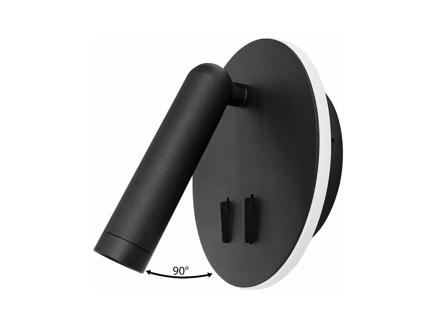 Applique Murale Toolight App1614-1W Black