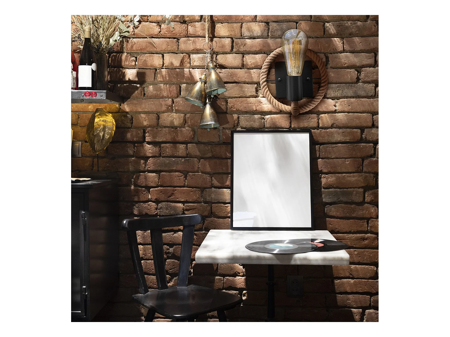 Applique Murale Toolight App1465-1W Brown