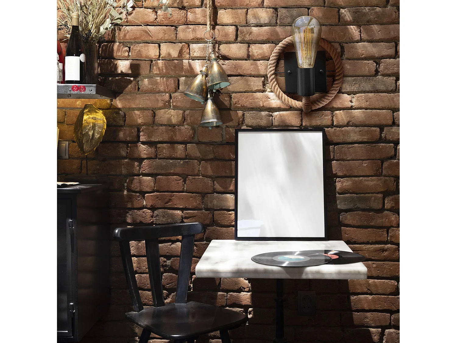 Applique Murale Toolight App1465-1W Brown